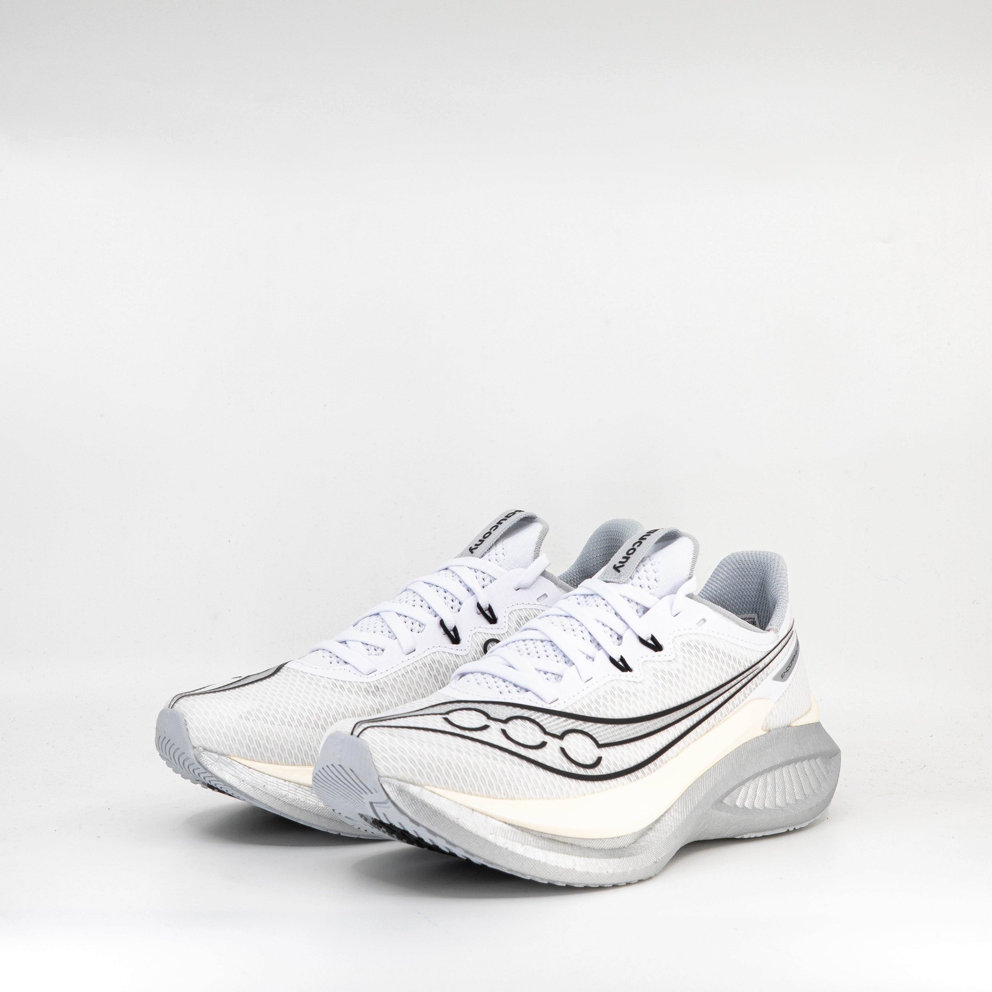 Saucony Endorphin Pro 5 (B Standard) Womens White/Black - Frontrunner Colombo