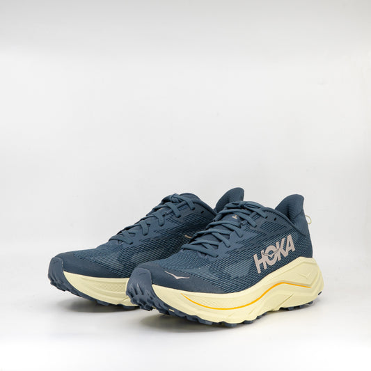 Hoka Challenger 8 (D Standard) Mens Faded Navy/Pampass Grass - Frontrunner Colombo