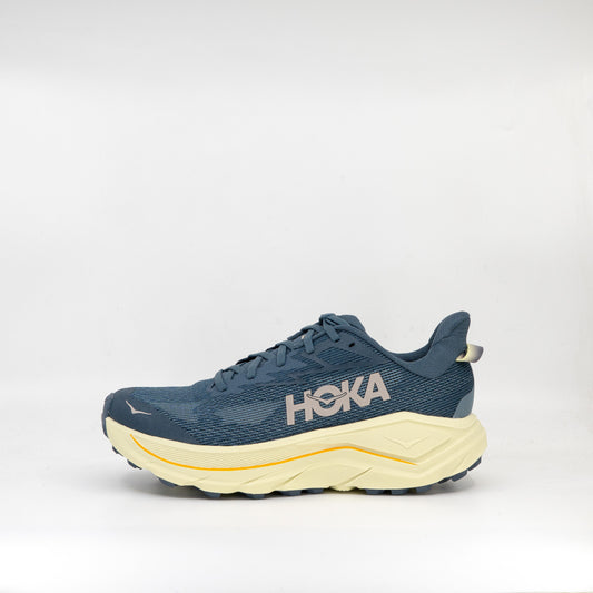 Hoka Challenger 8 (D Standard) Mens Faded Navy/Pampass Grass - Frontrunner Colombo