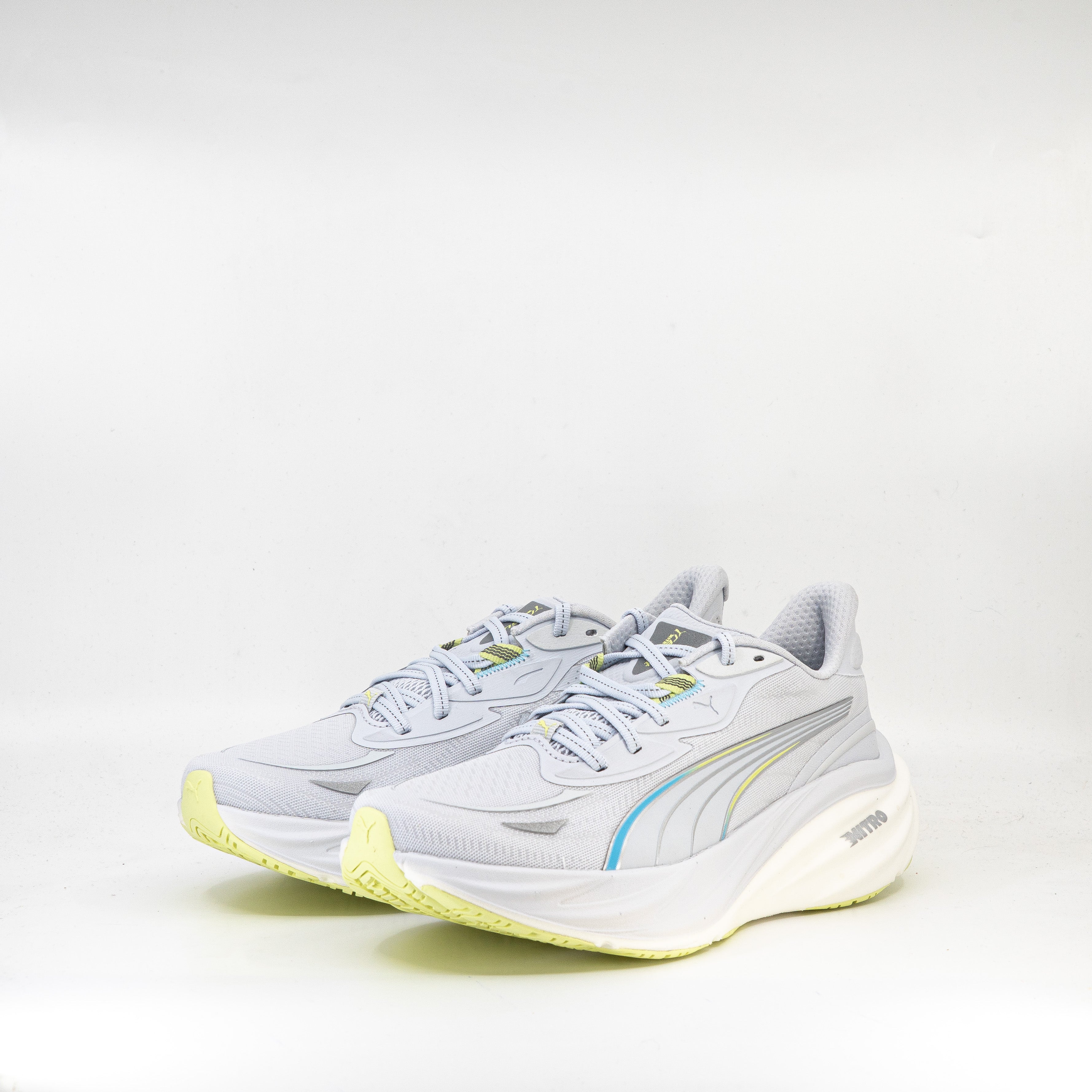Puma Nitro Result (B Standard) Womens Silver Mist-Apple Spritz - Frontrunner Colombo