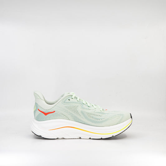 Hoka Clifton 10 (B Standard) Womens Sea Glass/ Neon Flame - Frontrunner Colombo