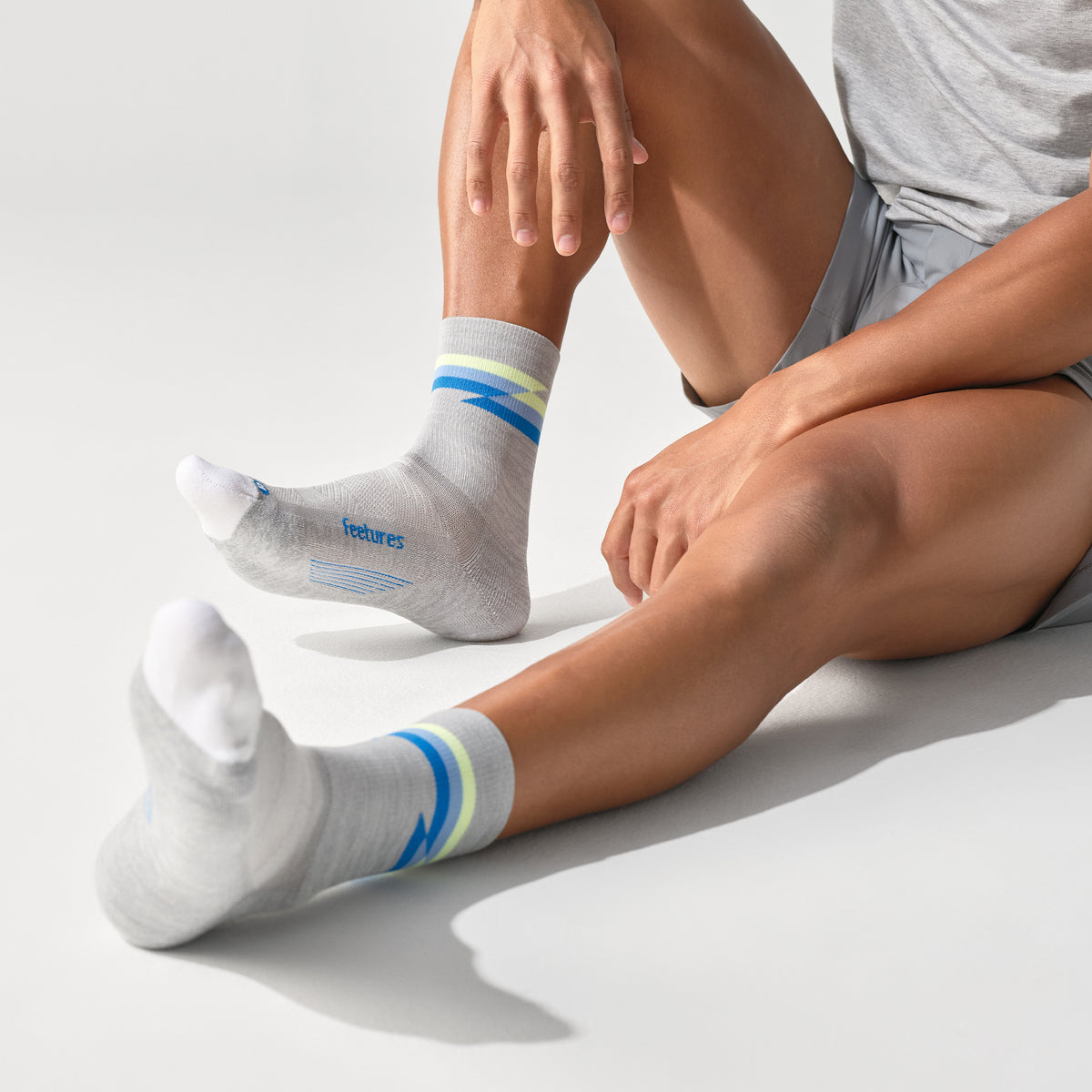 Feetures Elite Light Cushion Mini Crew - Frontrunner Colombo