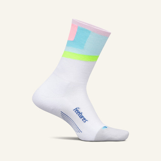 Feetures Elite Light Cushion Mini-Crew Candy Court - Frontrunner Colombo