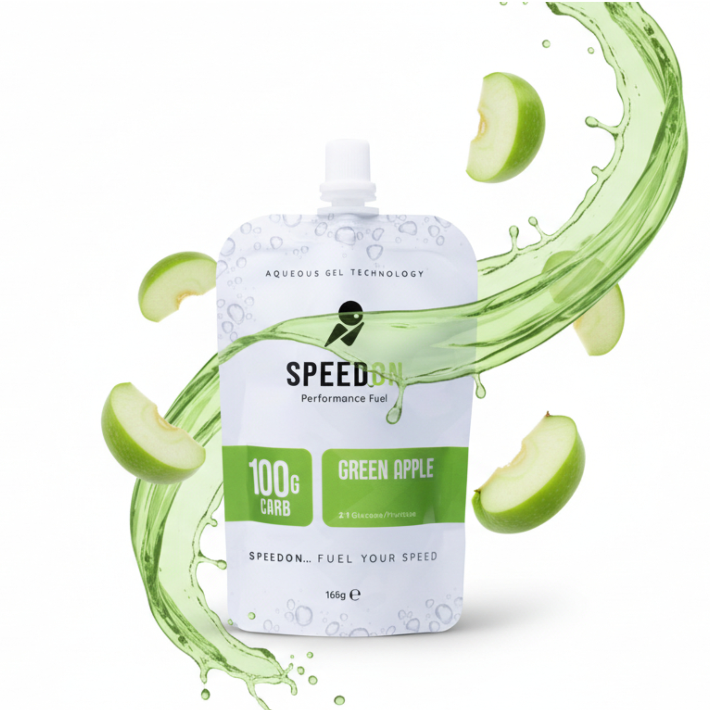 SpeedON Aqueous Gel - 100g Carb - Green Apple - Frontrunner Colombo