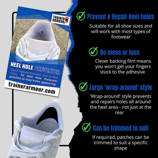 Trainer Armour Heel Hole Preventer - Frontrunner Colombo