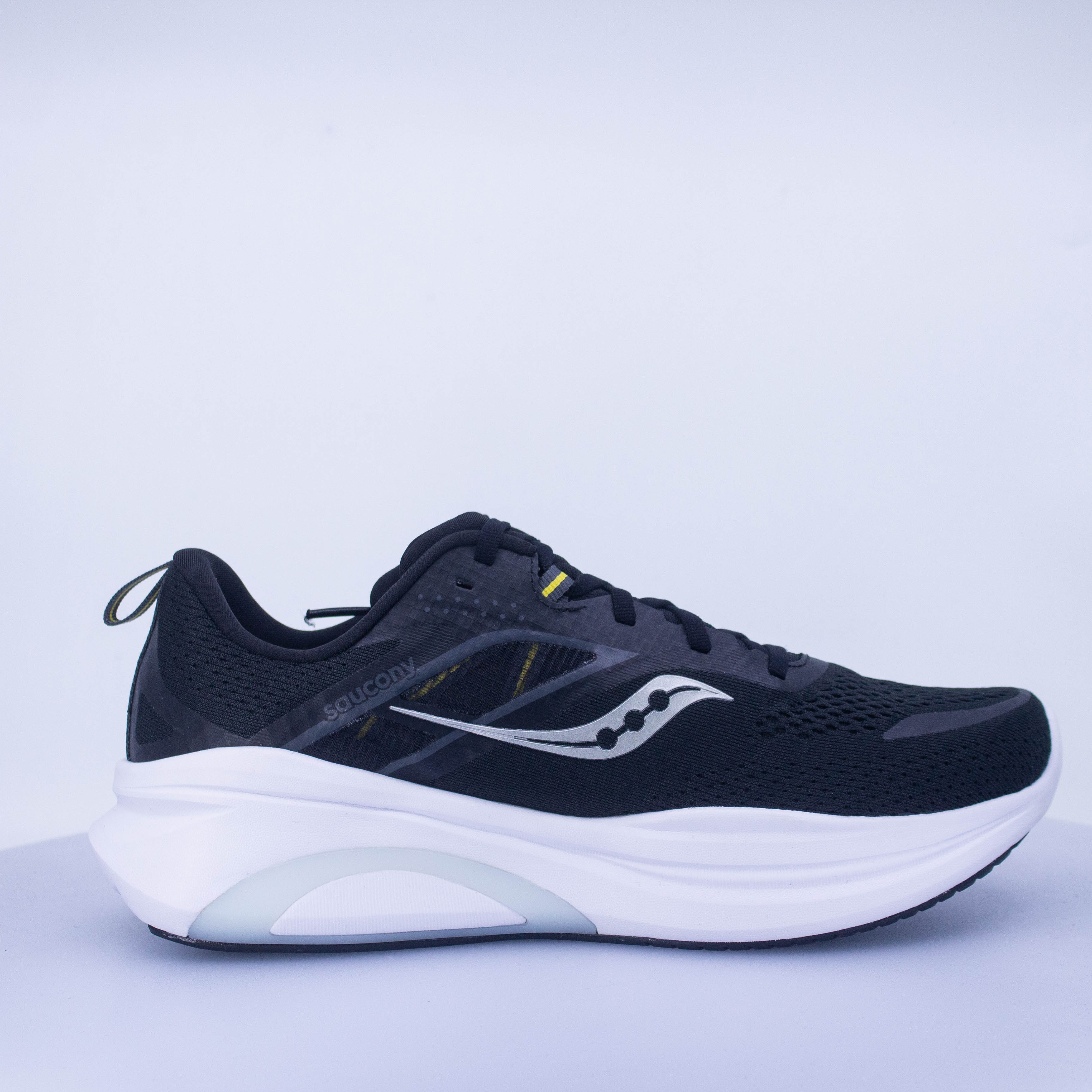 Saucony Omni 22 (2E Wide) Mens Black/White - Frontrunner Colombo