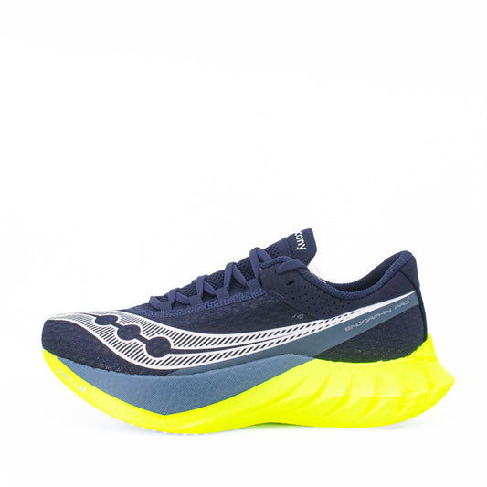 Saucony Endorphin Pro 4 (D Standard) Mens Navy/Citron - Frontrunner Colombo