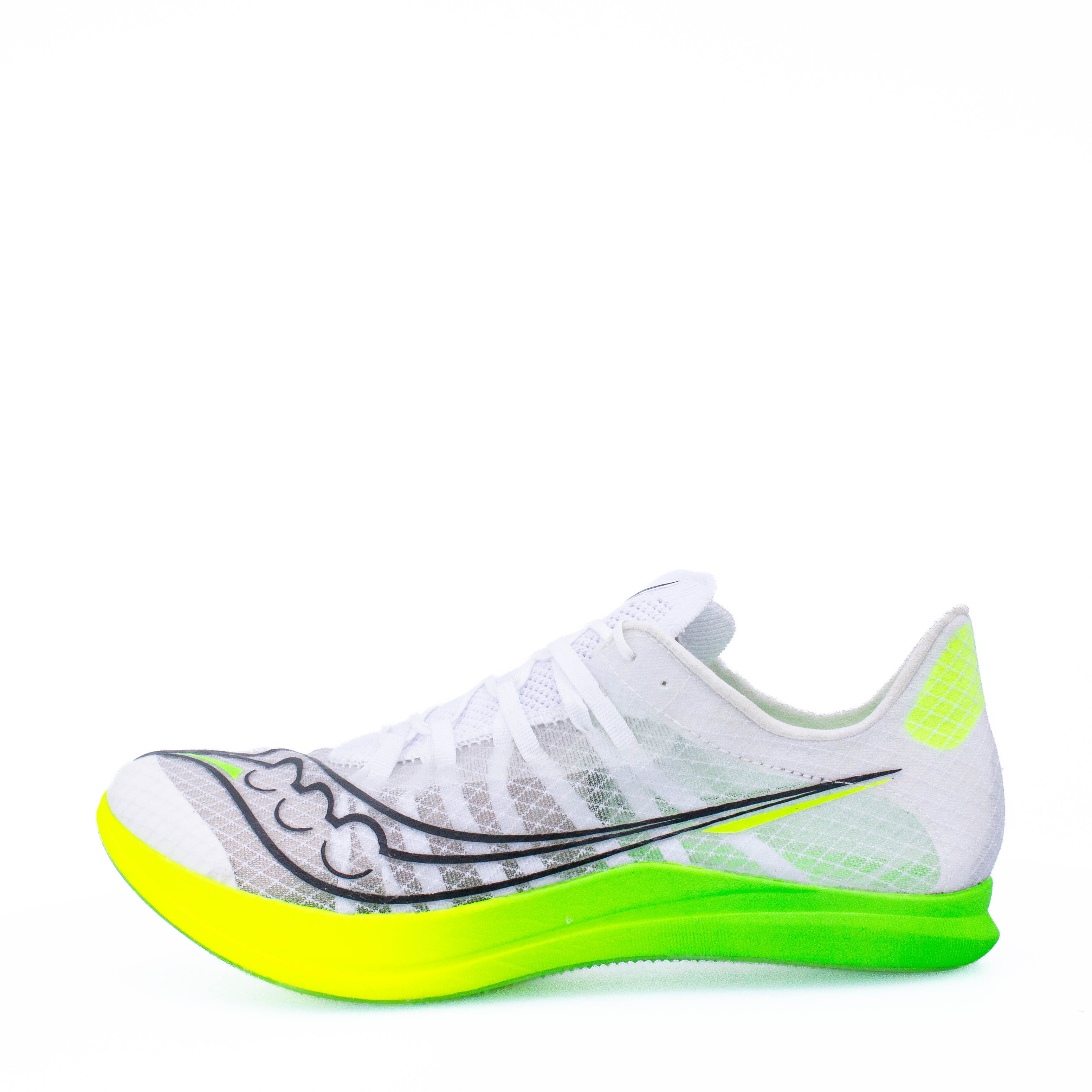 Saucony Terminal VT (D Standard) Mens White/Slime - Frontrunner Colombo