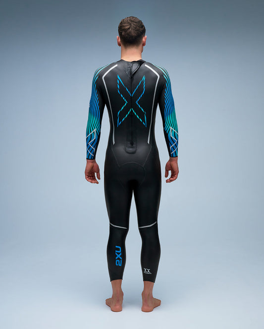 2XU Propel P:2 Wetsuit (Mens) Black/Aloha - Frontrunner Colombo