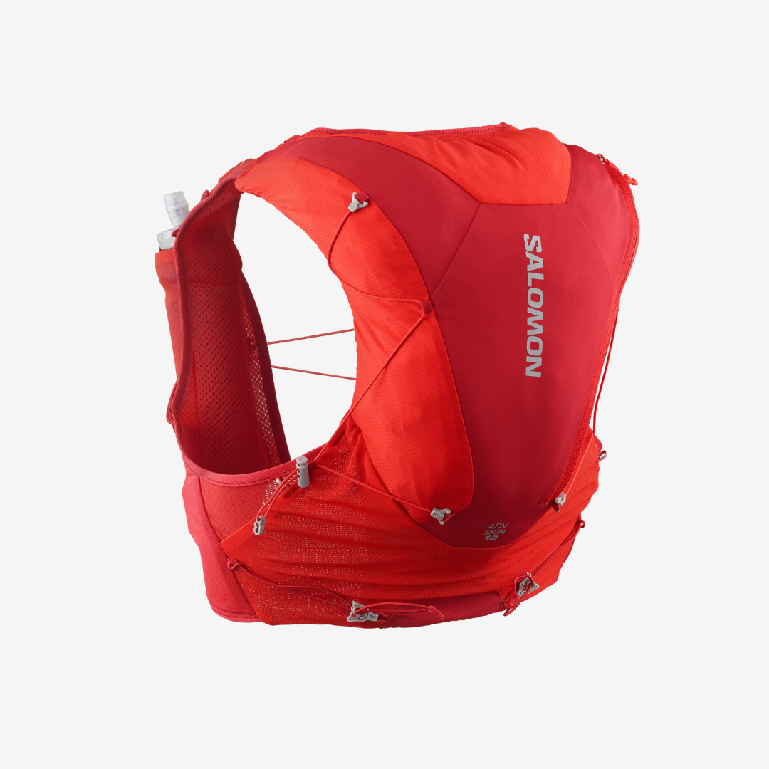 Salomon Adv Skin 12 Set Unisex Flame Scarlet/Haute Red - Frontrunner Colombo