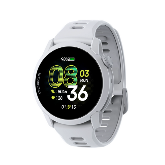Coros Pace 4 - White Silicone - Frontrunner Colombo