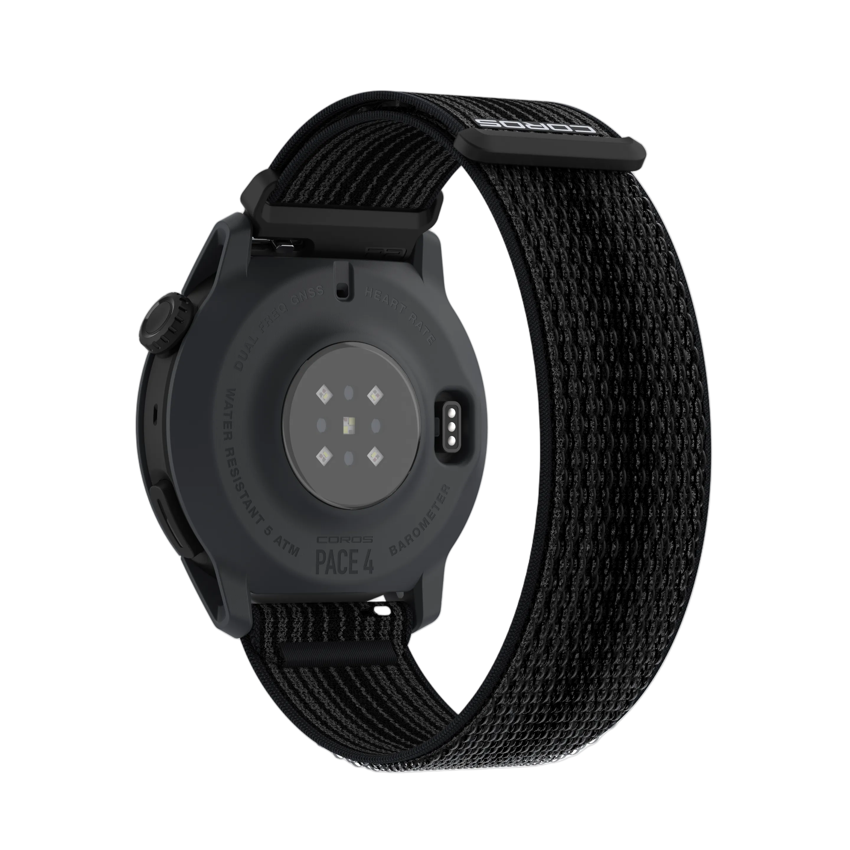 Coros Pace 4 - Black - Nylon Band - Frontrunner Colombo