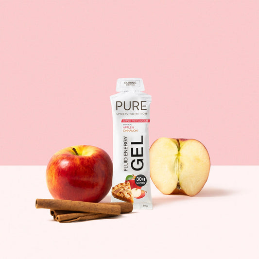 PURE Fluid Energy Gel Apple Pie - Box of 18 - Frontrunner Colombo