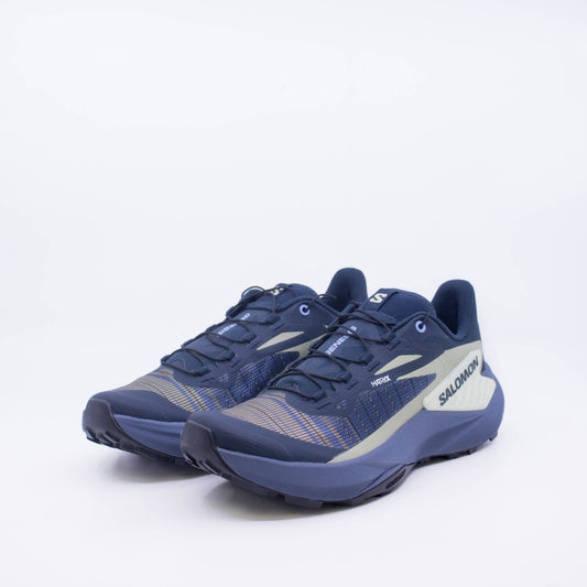 Salomon Genesis (B Standard) Womens Carbon/Grisaille/Aloe Wash - Frontrunner Colombo