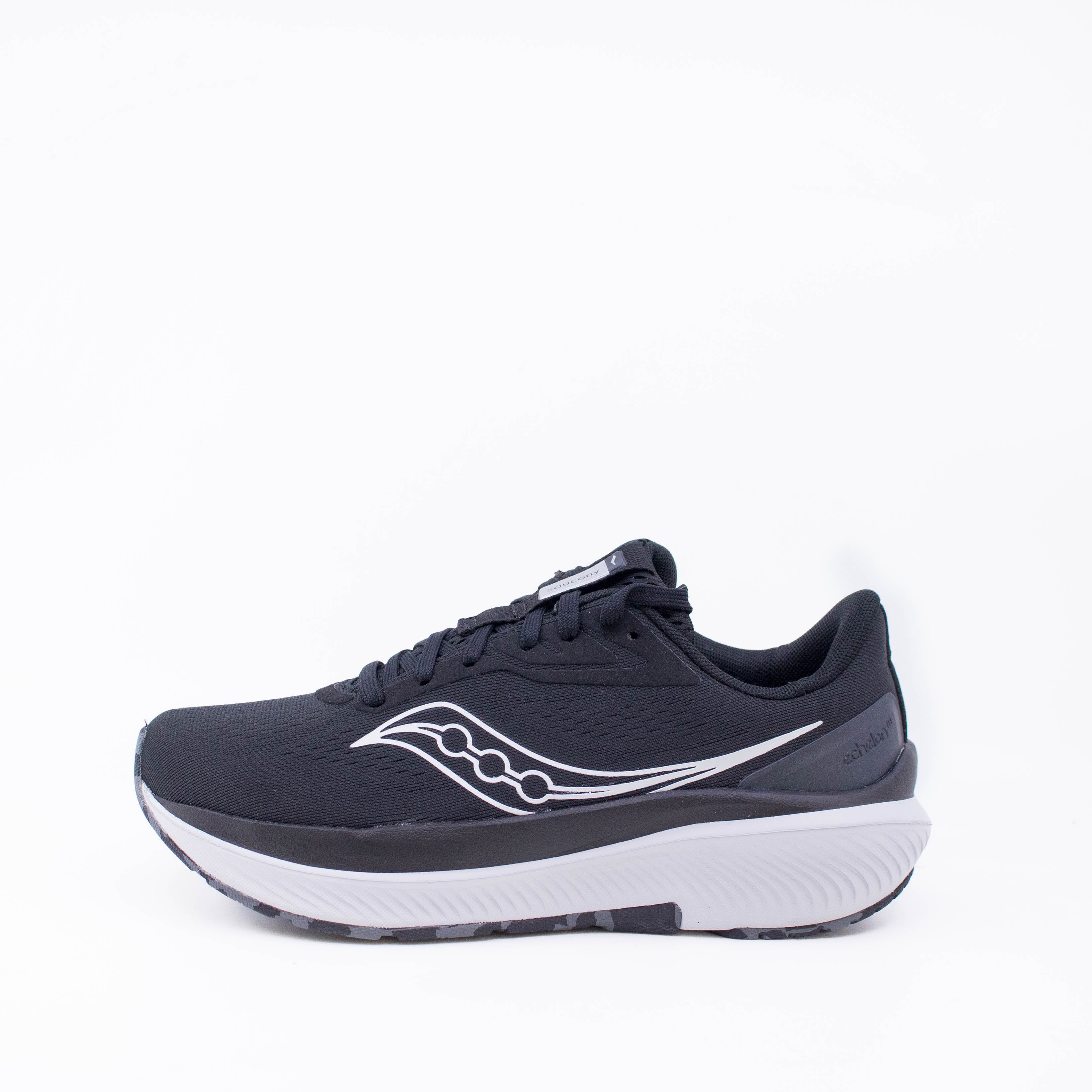 Saucony Echelon 10 (2E Extra Wide) Womens Black/Silver - Frontrunner Colombo