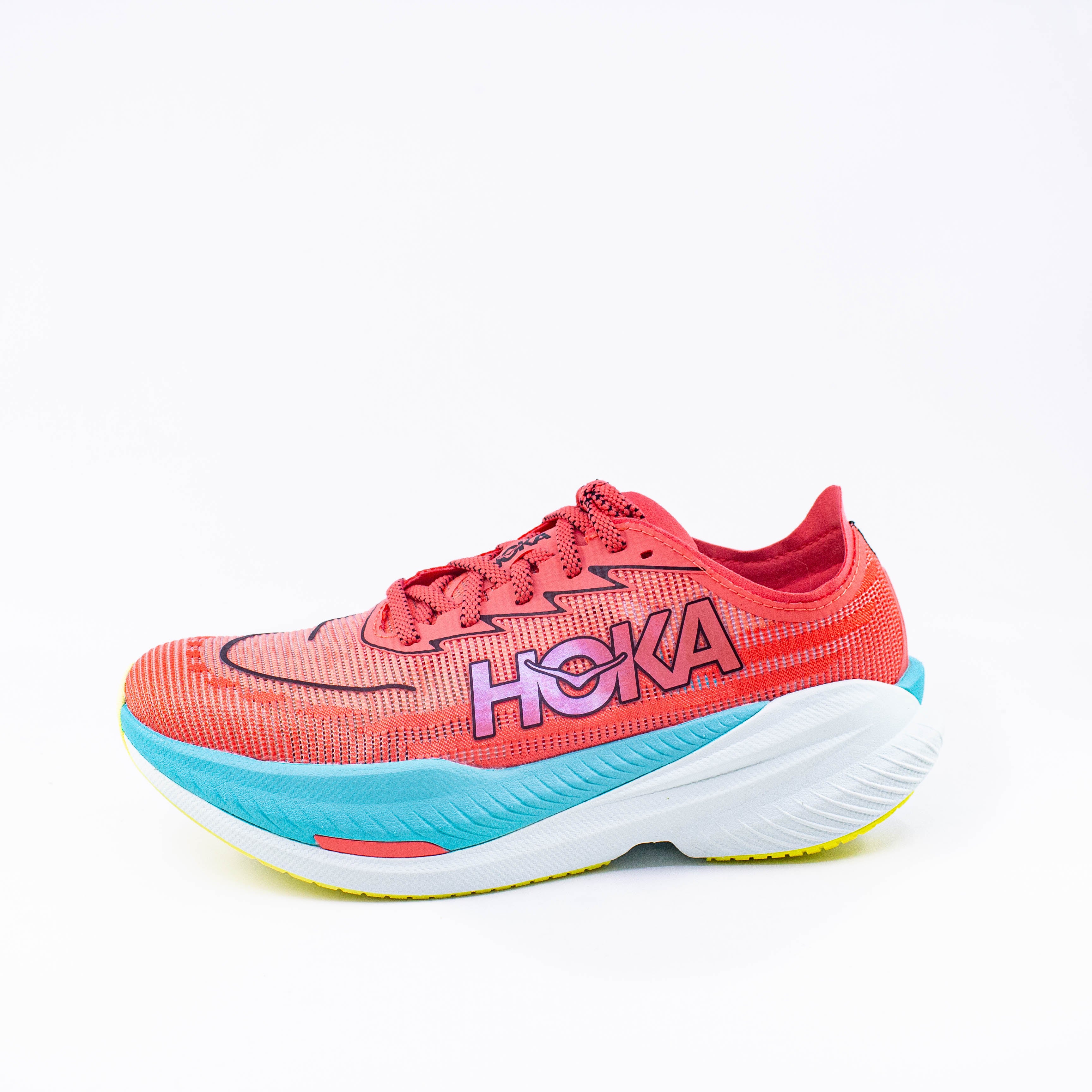 Hoka Mach X 2 (B Standard) Womens Grapefruit/Electric Coral - Frontrunner Colombo
