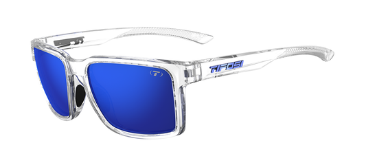 Tifosi Sylo Crystal Clear with Cobalt Blue Mirror Lems - Frontrunner Colombo