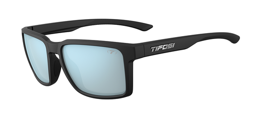 Tifosi Sylo Matt Black with Smoke Bright Blue Lens - Frontrunner Colombo
