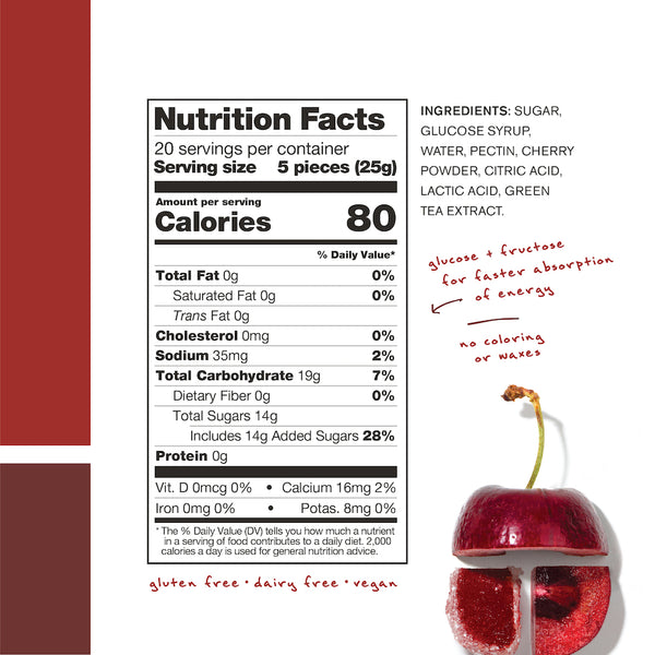 Skratch Labs Energy Chews Single Pouch - Frontrunner Colombo