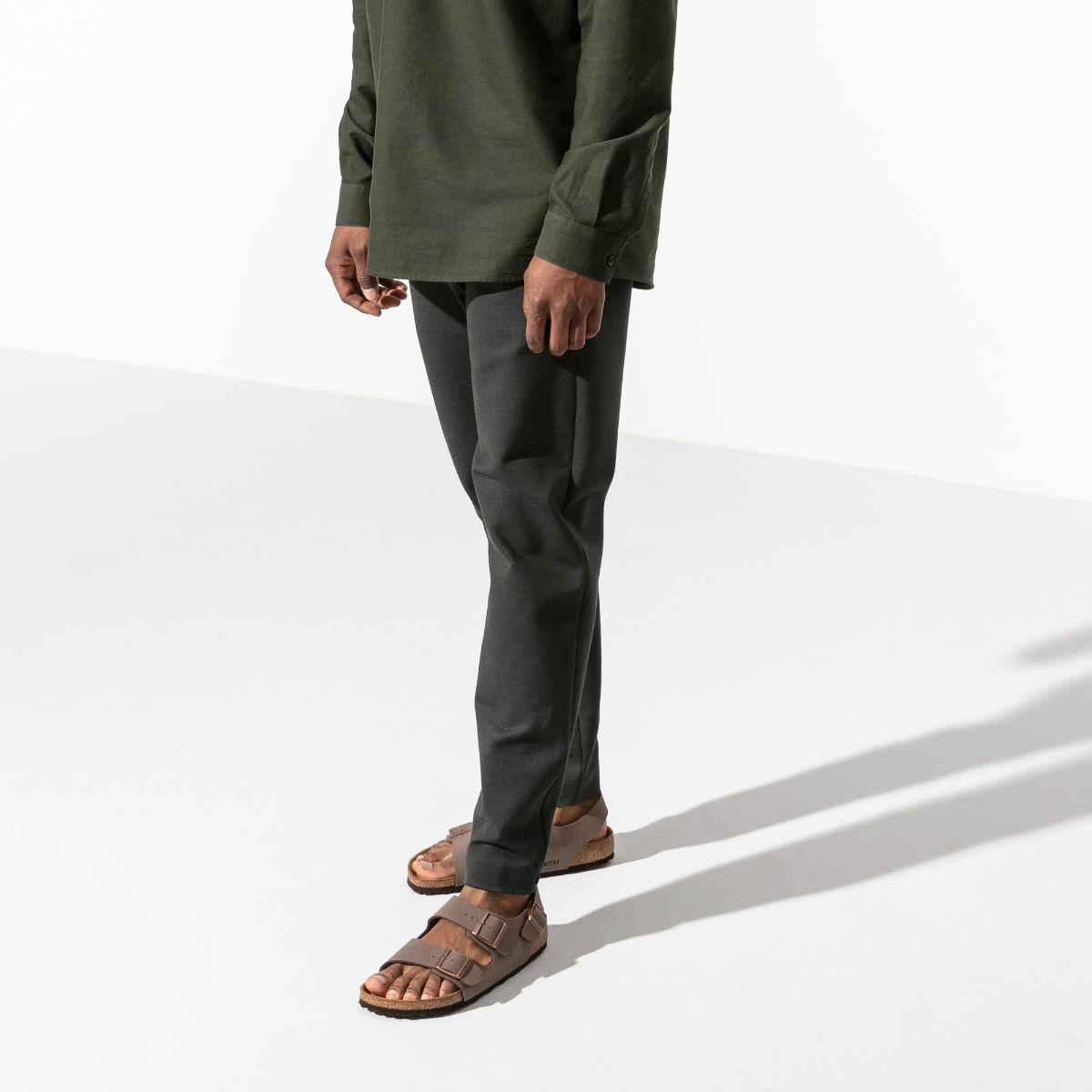 Birkenstock Milano Birko-Flor (Regular) Dark Brown - Frontrunner Colombo