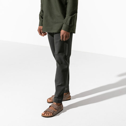 Birkenstock Milano Birko-Flor (Regular) Dark Brown - Frontrunner Colombo