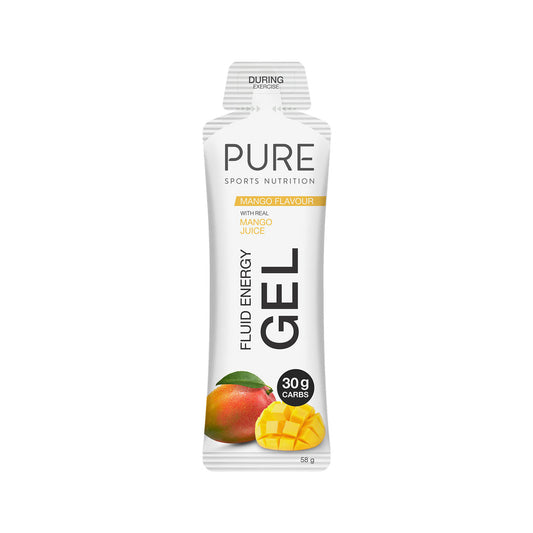 PURE Fluid Energy Gel Mango - Box of 18 - Frontrunner Colombo