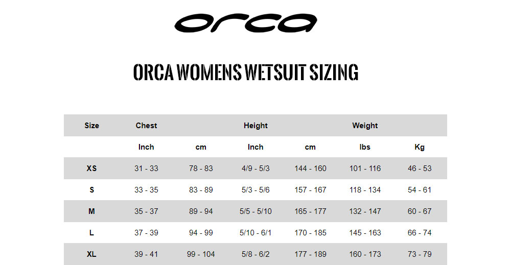 Orca Athlex Flex Womens Wetsuit - Frontrunner Colombo